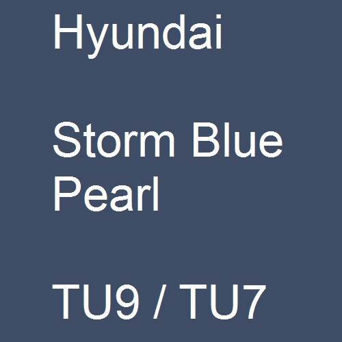 Hyundai, Storm Blue Pearl, TU9 / TU7.